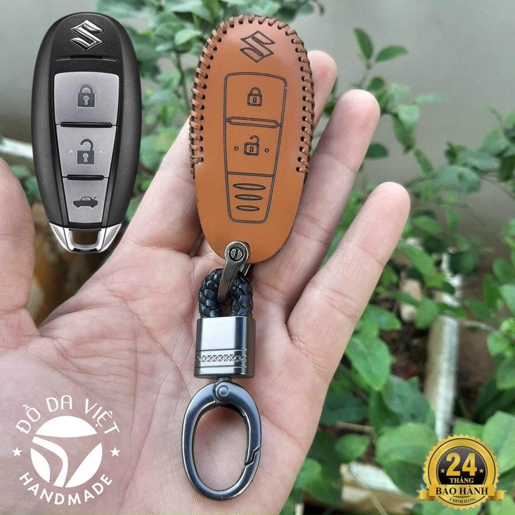 Bao Da Chìa Khóa ô tô Suzuki Celerio, Ciaz, Vitara, Swift , Ertiga Da Bò Nhập Khẩu
