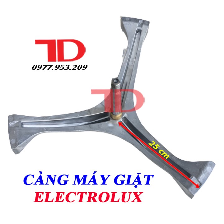 Càng dành cho máy giặt ELECTROLUX 10741-12732-10742-10751 cốt phi 25mm, Chảng ba máy giặt ELECTROLUX