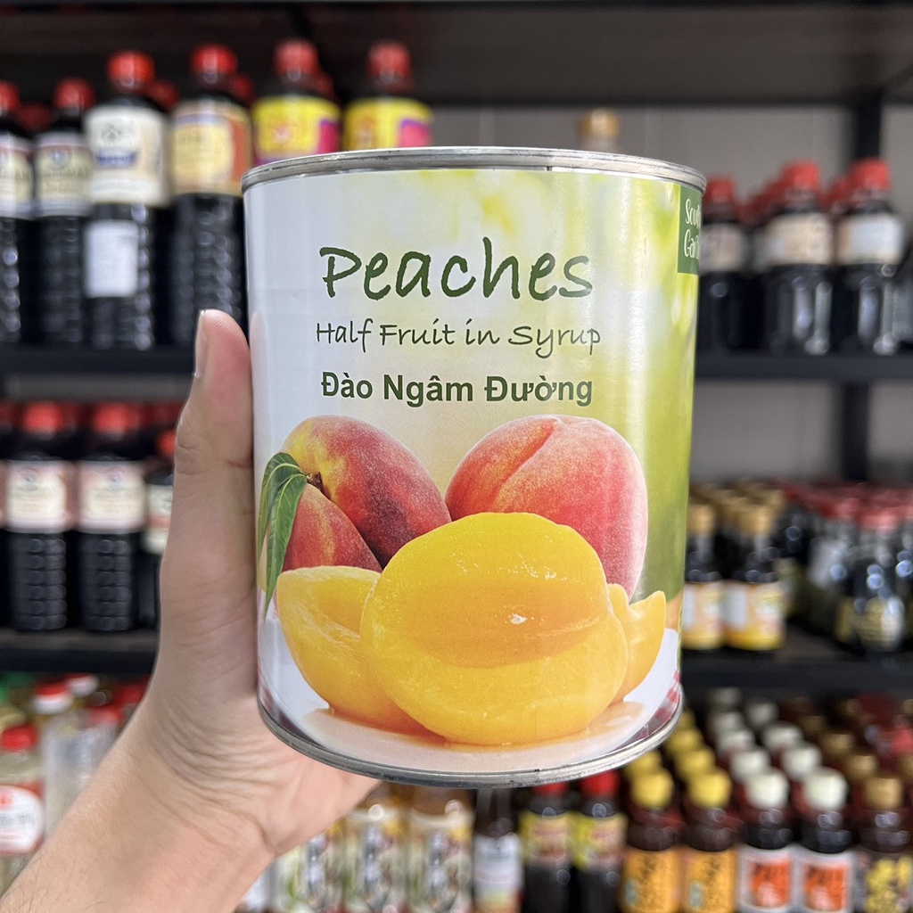 Đào ngâm đóng hộp Nam Phi 825G