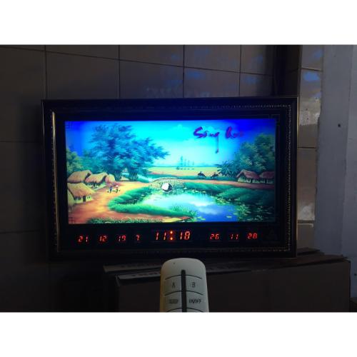 Đồng hồ lịch vạn niên Cát Tường 68439_Có 2 loại (Không remote đèn và Có remote đèn)