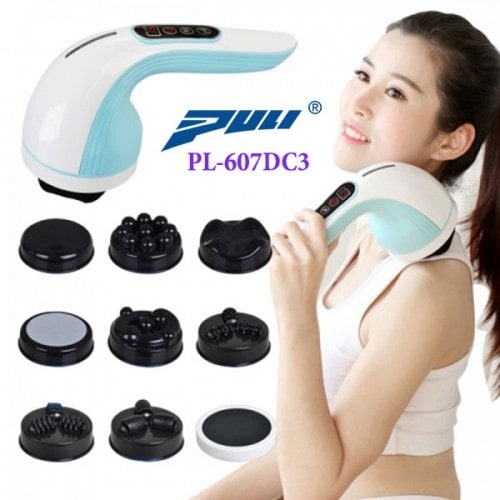 Máy massage bụng cầm tay Hàn Quốc Puli PL-607AC3 - 8 đầu