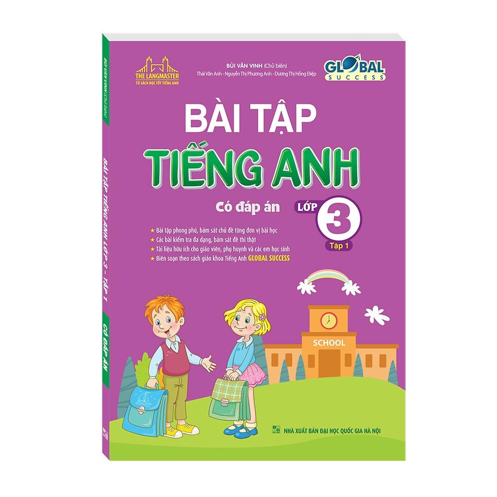 Sách - GLOBAL SUCCESS - Bài tập tiếng anh lớp 3 tập 1