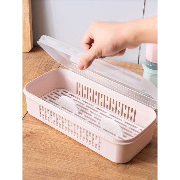 Hộp đựng đũa thìa có nắp cao cấp 0768