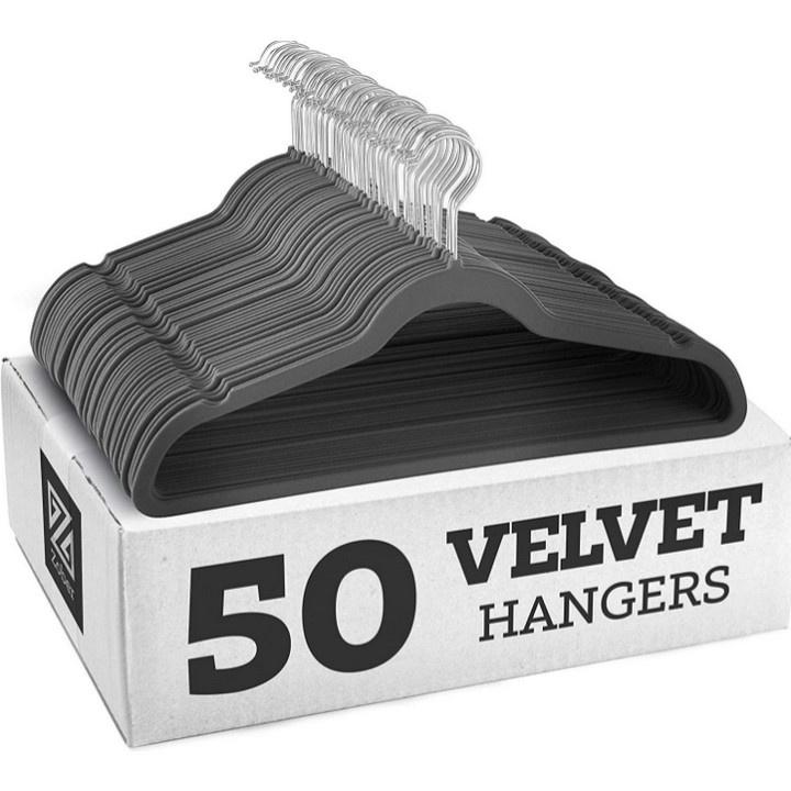 Bộ 50 móc treo quần áo VELVET HANGERS