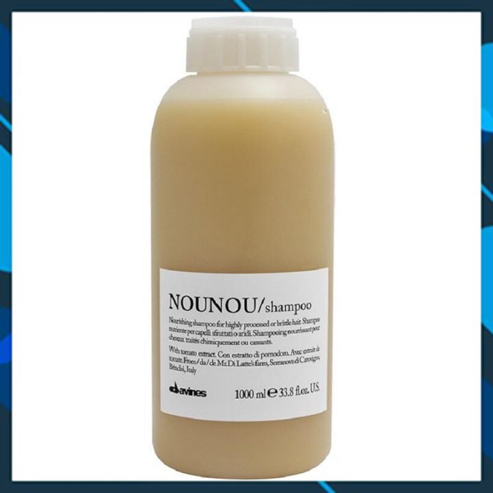 Dầu gội Davines Nounou shampoo cho tóc khô xơ hư tổn do hóa chất uốn duỗi nhuộm 1000ml