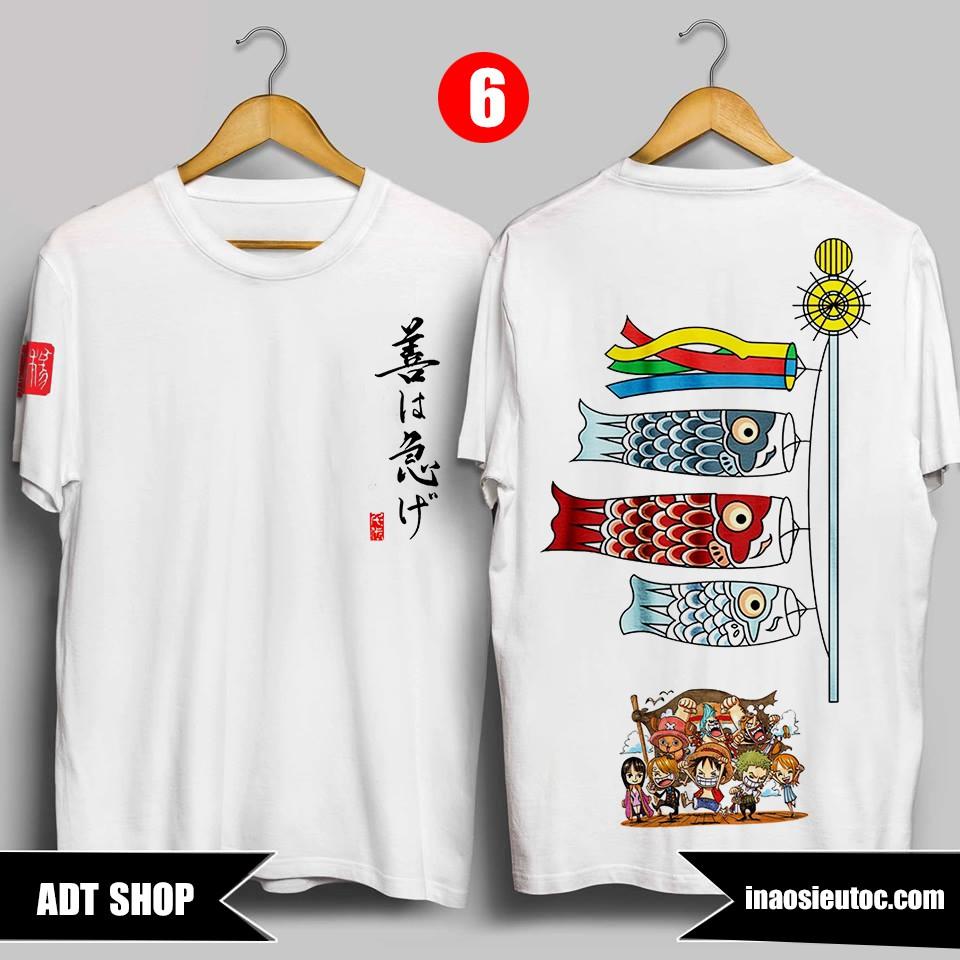 HOTBST áo phông One Piece in hình đẹp Mẫu Áo in hình Luffy Gear 4 giá cực rẻ