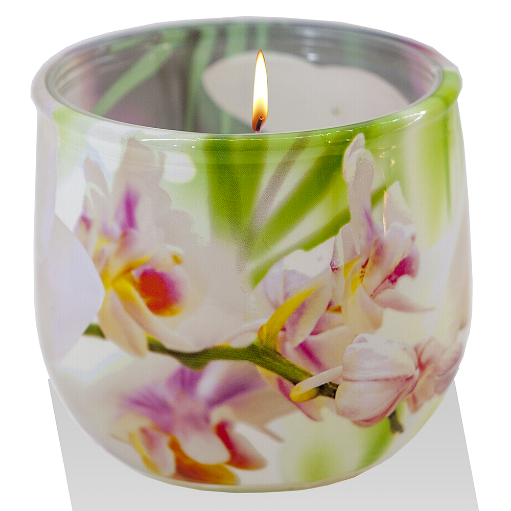 Ly nến thơm tinh dầu Bartek Orchid 100g QT024475 - lan hồ điệp, nến trang trí, thơm phòng, thư giãn, hỗ trợ khử mùi (giao mẫu ngẫu nhiên)