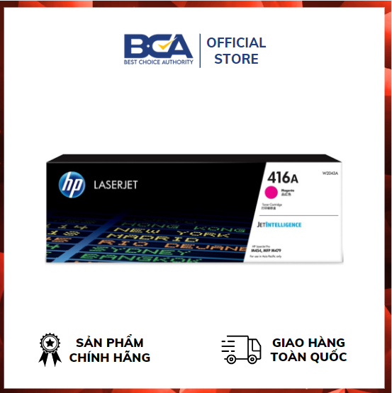 Mực In HP 416A Magenta Original LaserJet Toner Cartridge (W2043A) - Hàng chính hãng