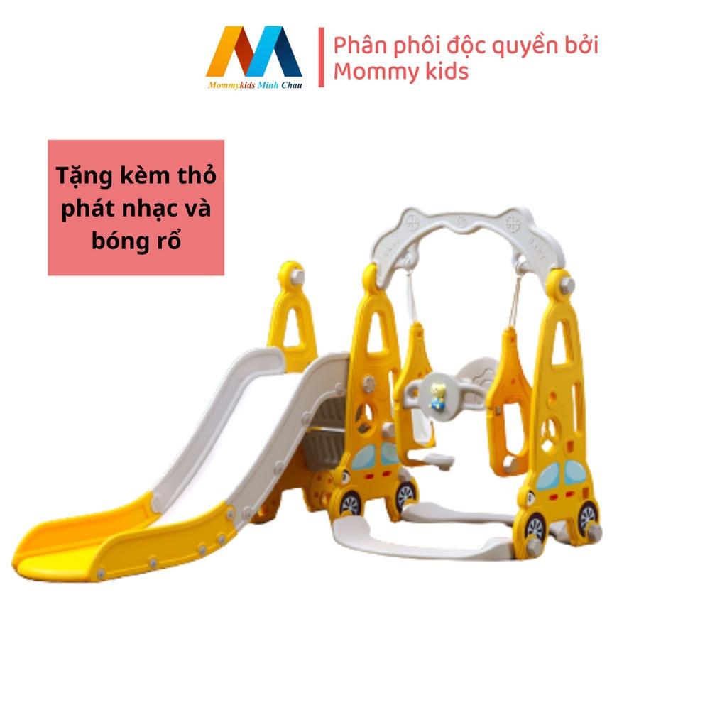 Cầu Trượt Xích Đu MOMMYKIDS MINH CHÂU Bé không cần đi chơi ở công viên mà vẫn có cầu trượt và xích đu tại nhà