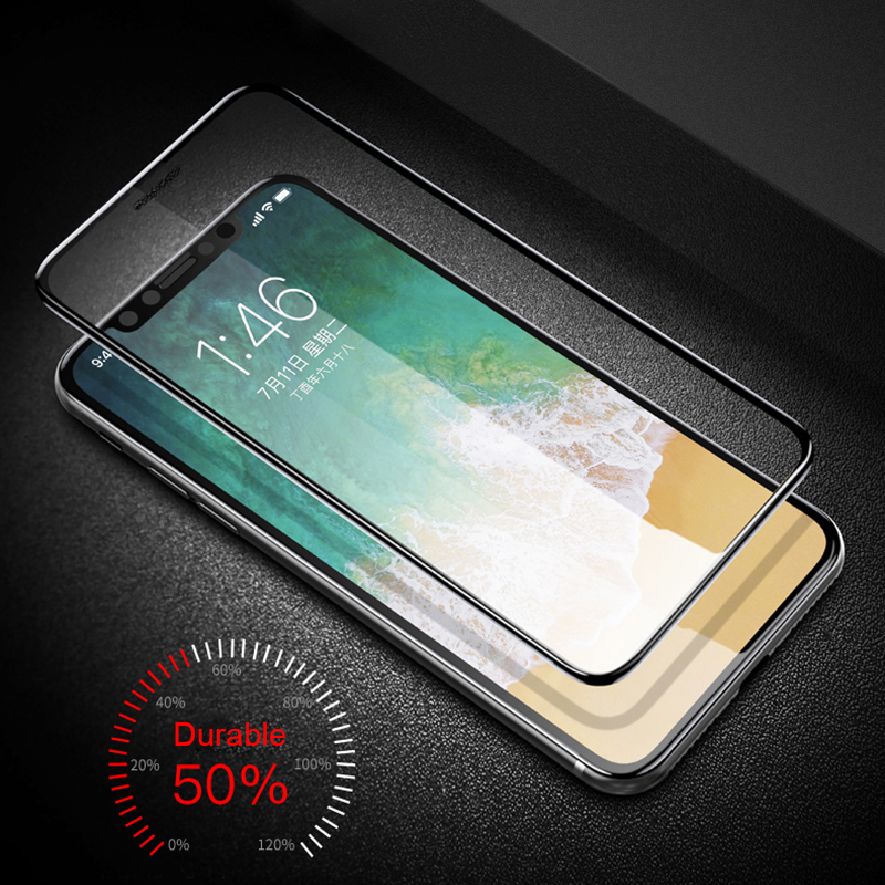 Miếng dán kính cường lực cho iPhone X / Xs / iPhone 11 Pro 5.8 inch hiệu ANANK Nhật Bản (Full 3D, 0.2mm, phủ nano, chống tia cực tím, Mặt kính AGGC)  - Hàng chính hãng