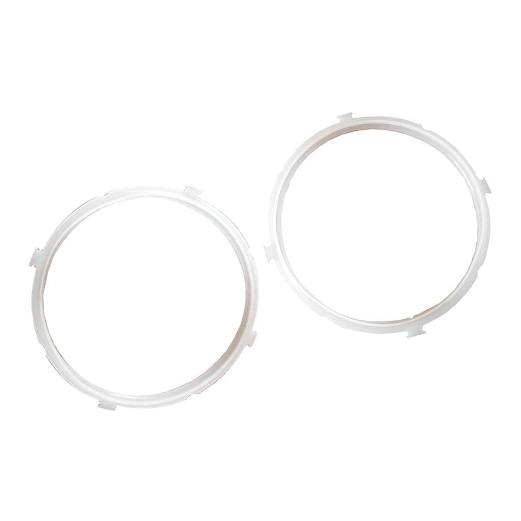 2pcs/set Electric Pressure Cooker Silicone Sealing Rings Parts