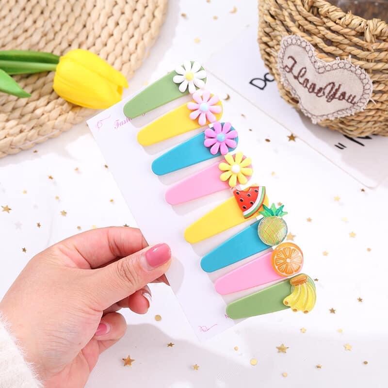 KẸP TÓC NỮ XINH 8 CÁI NGẪU NHIÊN