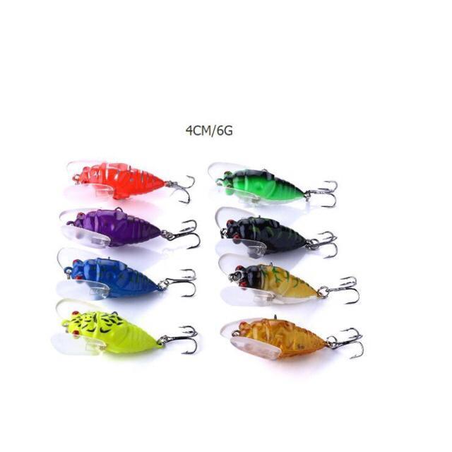 Mồi lure giả ve sầu có cánh