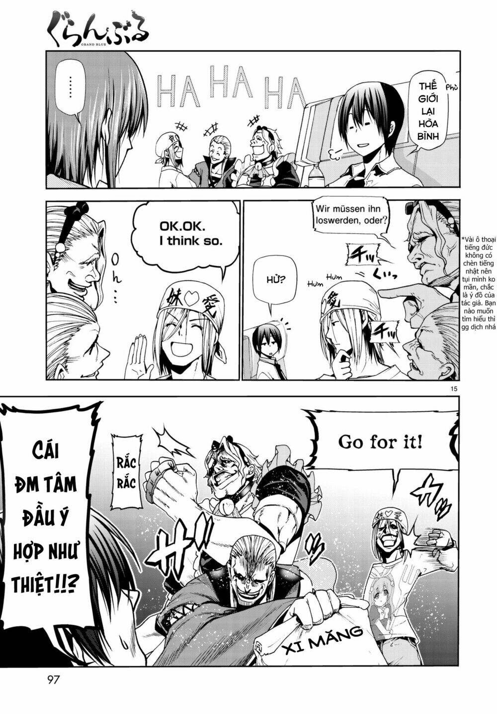 Cô Gái Thích Lặn - Grand Blue Chapter 47 - Trang 15