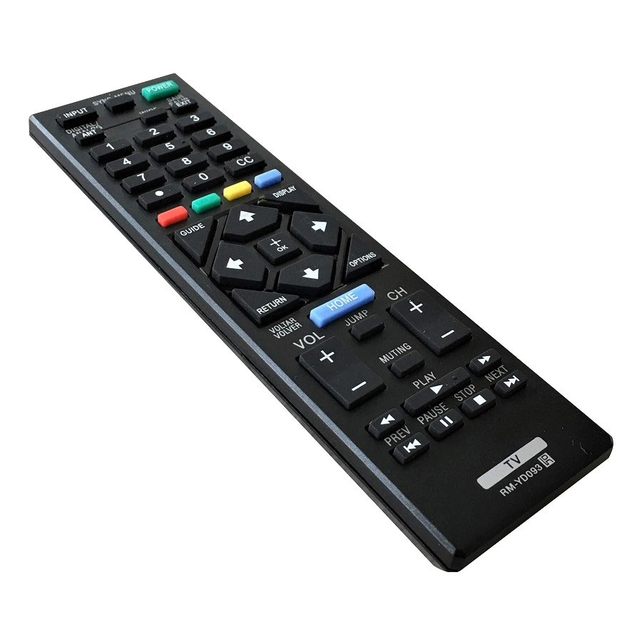 Remote Điều Khiển Dành Cho TV LCD, TV LED, TV 3D SONY RM - YD093 (Kèm pin AAA Maxell) - Hàng nhập khẩu