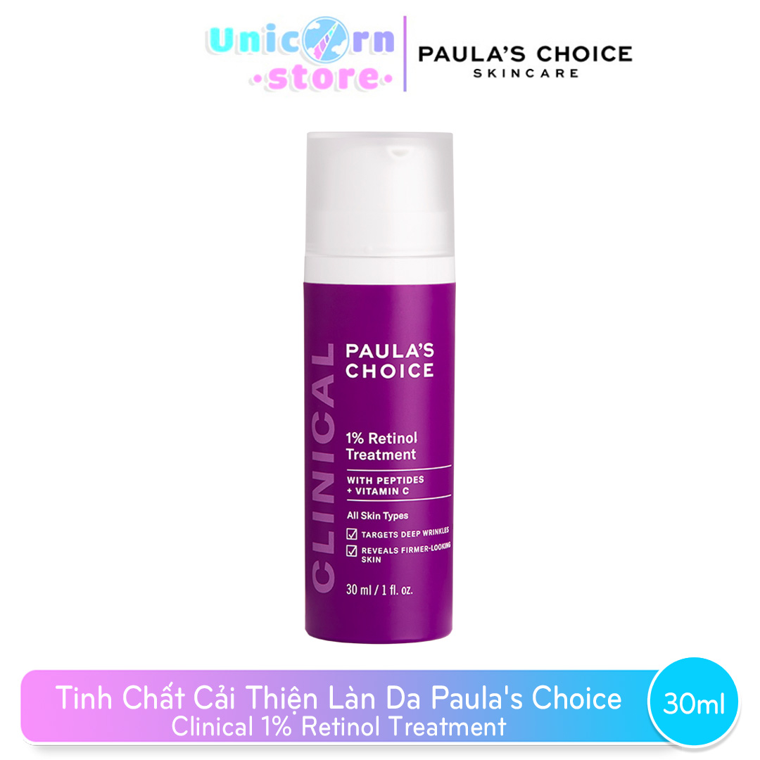 Tinh chất chống nám và nếp nhăn độc đáo Paula's Choice Clinical 1% Retinol Treatment 30ml