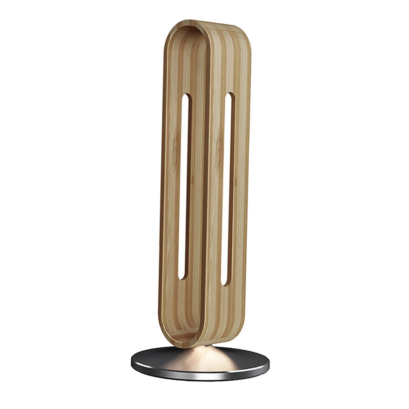 Headphone Stand Natural Wood Mount for Most Headphones Grey