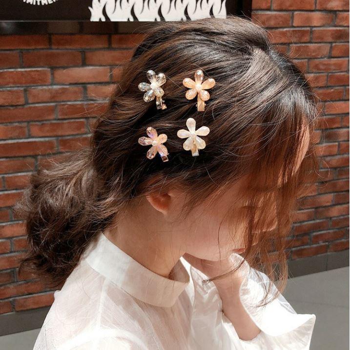 Kẹp tóc nữ Hàn Quốc xinh hoa 5 cánh - Phụ kiện tóc H119