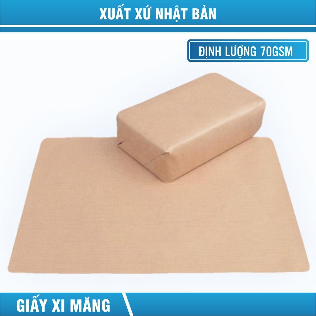 Giấy xi măng 50 tấm giấy Kraft (xi măng) gói hàng kích thước 72 x 102 cm