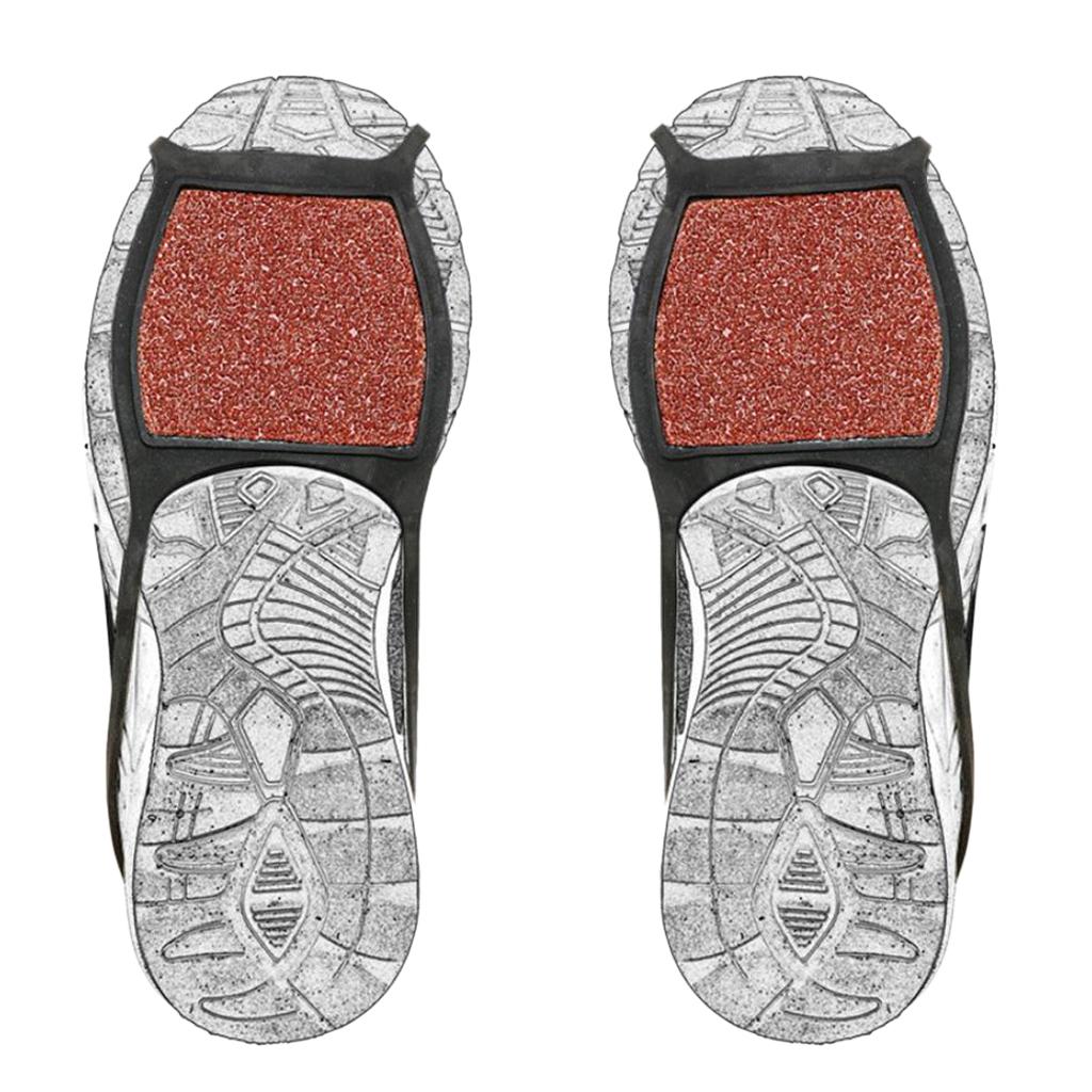 2 Pcs Ice Snow Non-Slip Spikes Shoes Boots Grippers Crampon Walk Cleats