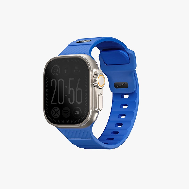Dây đeo Uniq Stride Fkm Rubber Cho Apple Watch 42/44/45/49mm Chất Liệu Cao Cấp Cao Su FKM Mang Lại Độ Dẻo Dai Vượt Trội Hàng Chính Hãng