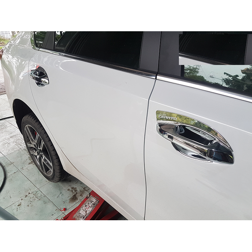 Ốp Hõm Cửa Xe Kia Cerato 2019-2020-2021 Mạ Crom