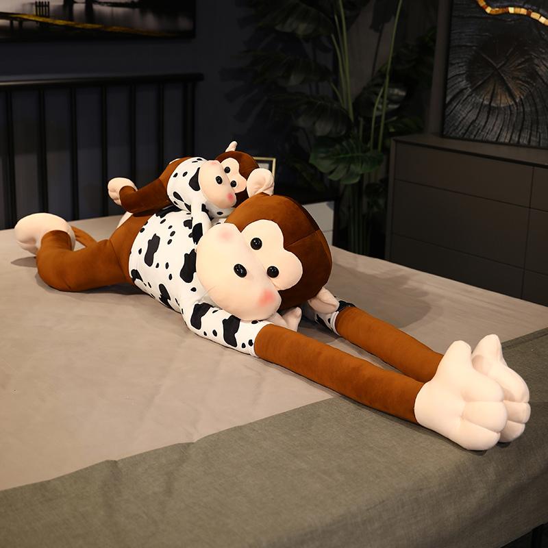 80Cm/160Cm Lớn Khỉ Sang Trọng Đồ Chơi Gối Kawaii Thú Nhồi Bông Đồ Chơi Động Vật Đồ Chơi Cho Trẻ Em Trai/Trẻ Em/Đồ Chơi Trẻ Em Dễ Thương Cô Gái Món Quà