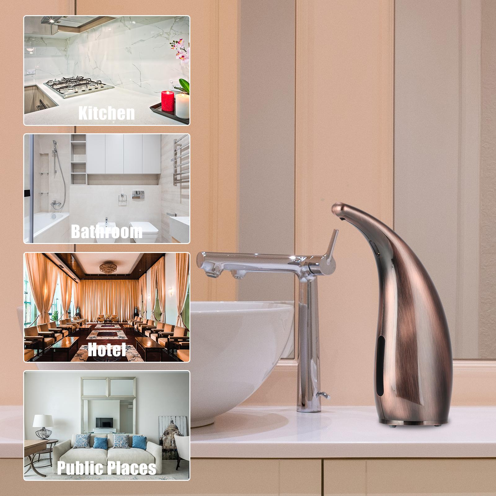 Máy Xịt Xà Phòng Cầm Tay Tự Động Không Chạm Hồng Ngoại 300Ml