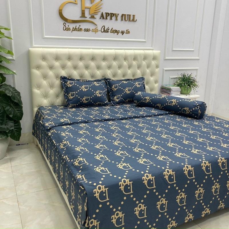 Bộ ga phủ trần bông cottong 5 món ảnh chụp thật