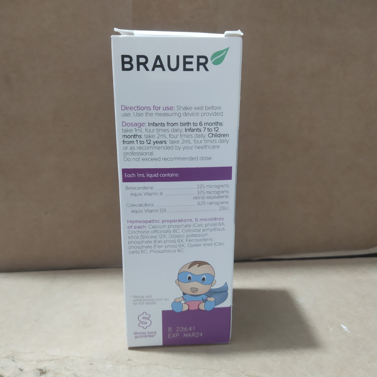 Hỗ trợ miễn dịch Cho Bé Brauer Immunity Support Tăng Sức Đề Kháng Giảm Cảm Cúm, Nhanh Lành Bệnh, Cải Thiện Thị Lực, Hấp Thụ Canxi Giúp Phát Triển Xương Và Răng – Lọ - Massel Official