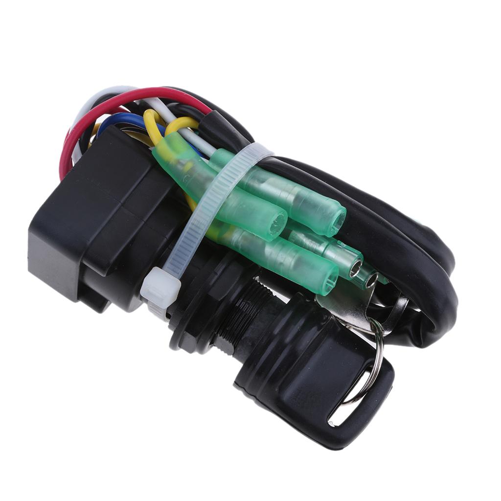 New Ignition Key Switch Fits for Yamaha 40HP 60HP Outboard Motor