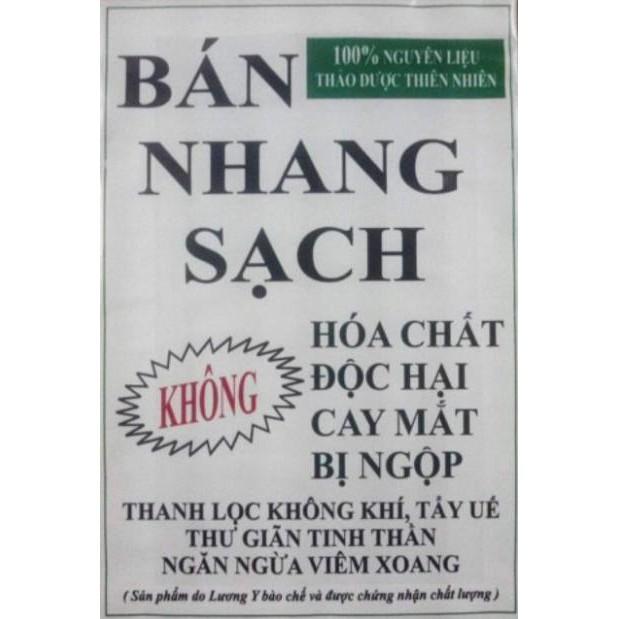 Nhang sạch thảo dược 100% - HOA TÂM HƯƠNG 3 tấc (30cm)