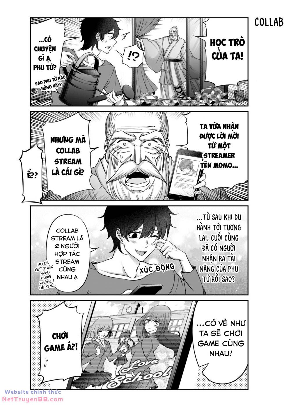 khổng tử làm vtuber chapter 5 3