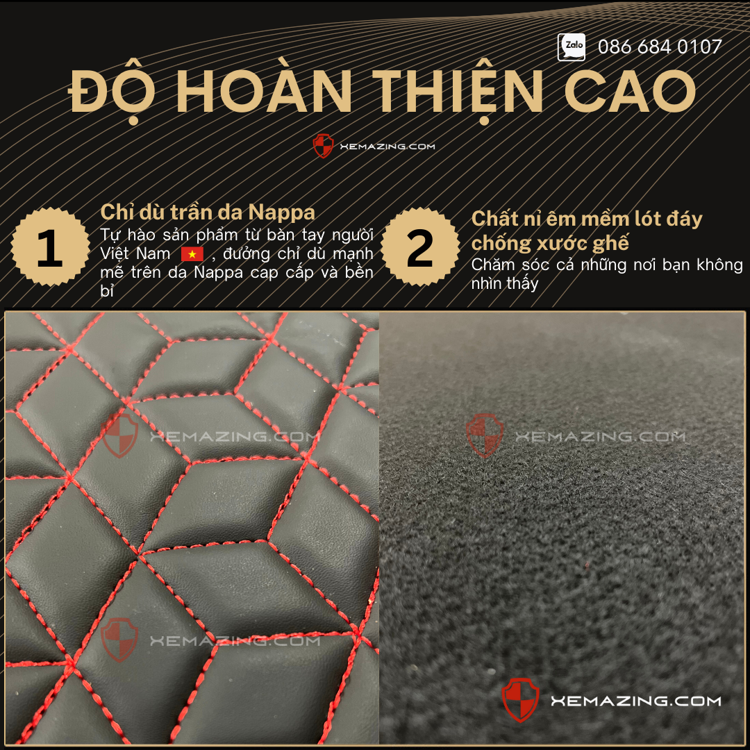 Đệm Nằm ô tô NISSAN NAVARA - Thiết kế 4 Khay Dọc Trợ Lực - Đệm không bơm như đệm hơi ô tô
