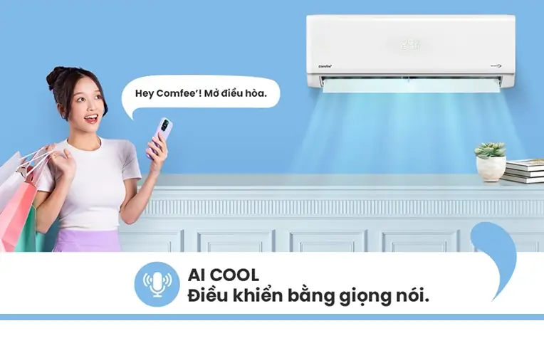 Máy Lanh Điều Hòa Inverter Toshiba COMFEE CFS-18VWGF (2HP-18000BTU) - Hàng Nhập Khẩu Thái Lan Của Toshiba