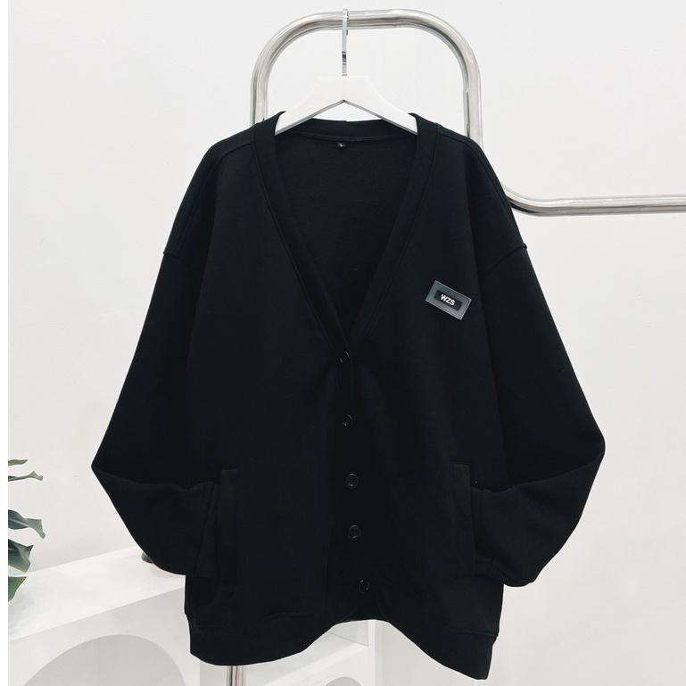 Khoác cardigan nỉ bông mềm mịn tag WZS (ảnh thật shop tự chụp), Áo Khoác Cardigan Cho Nữ Phong Cách Ulzzang Phù Hợp Đi Đà Lạt, Dạo Biển