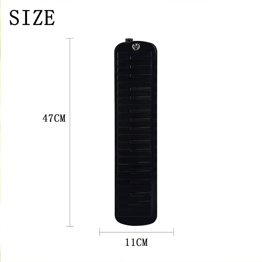 Kèn Melodion, Melodica, Pianica - Mbat KF-32 - Kèn 32 phím cao cấp, túi hộp EVA, nhựa ABS an toàn, màu đen - Hàng chính hãng