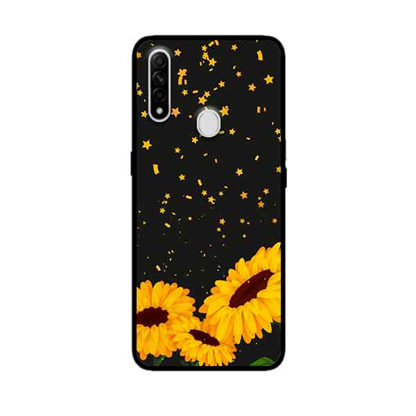 Ốp Lưng in cho Oppo A31 Mẫu Hoa Hướng Dương - Hàng Chính Hãng