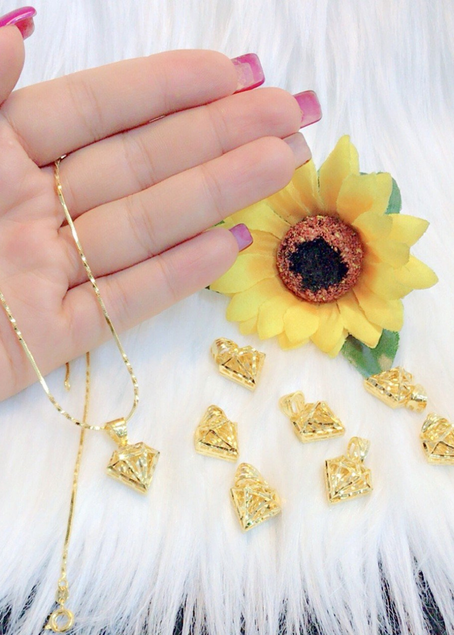 Dây chuyền nữ mạ vàng 18k mã 9086