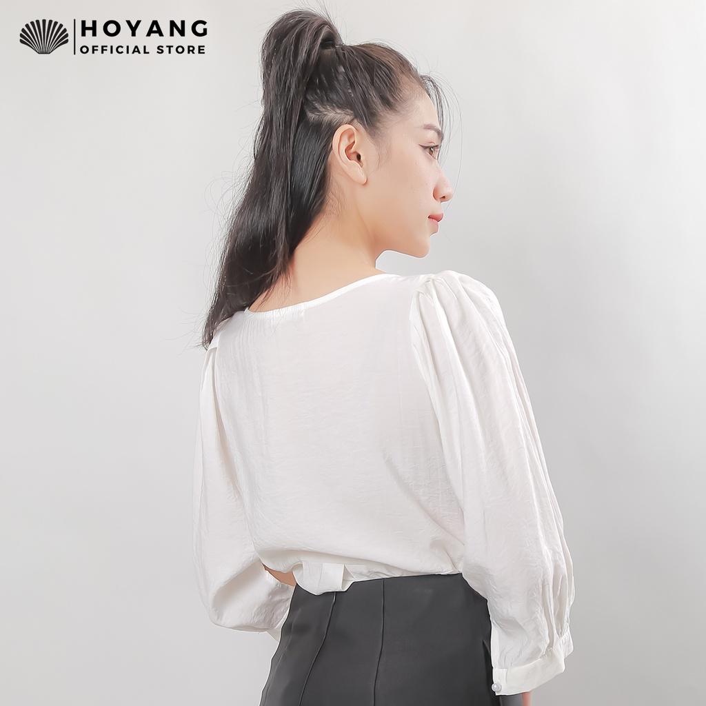 Áo Kiểu Form Rộng Che Bụng HOYANG AHY42