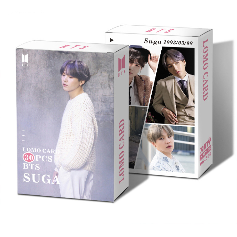 Lomo card SUGA BTS Map of the soul 7