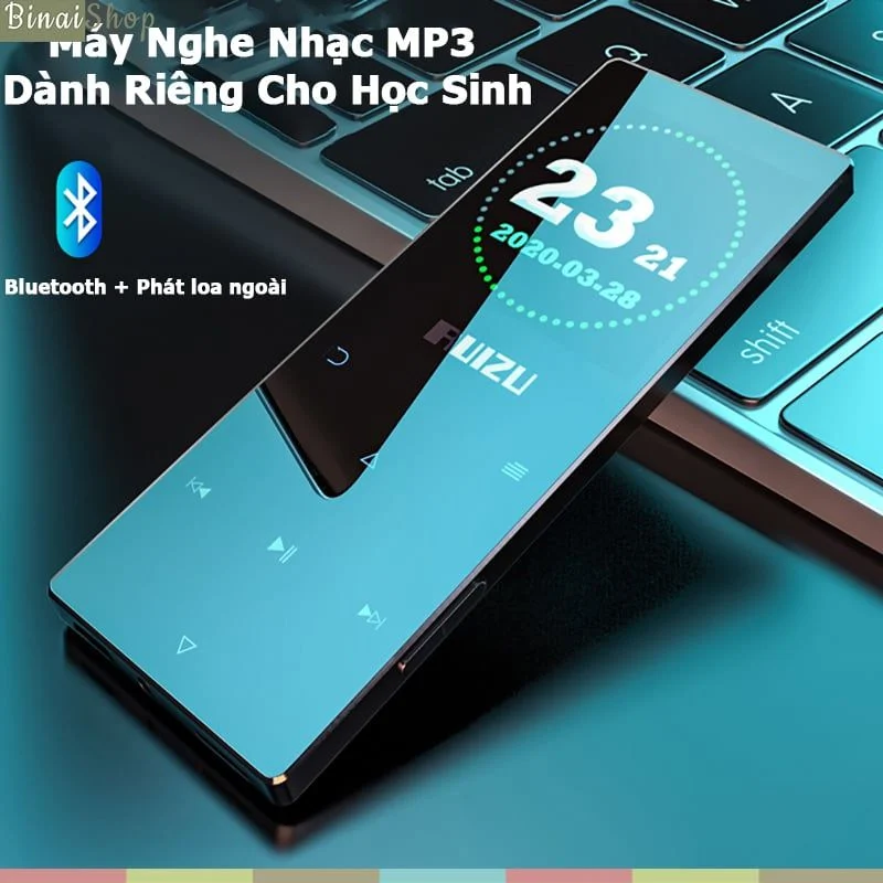 Ruizu D28 - Máy Nghe Nhạc Lossless, Bluetooth, Cảm Ứng, Kim Loại - Hàng chính hãng