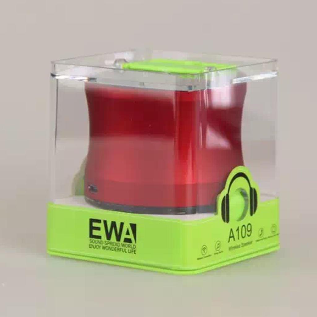 Portable Wireless Bluetooth Speaker Bass HIFI Mic Hands Free for Red