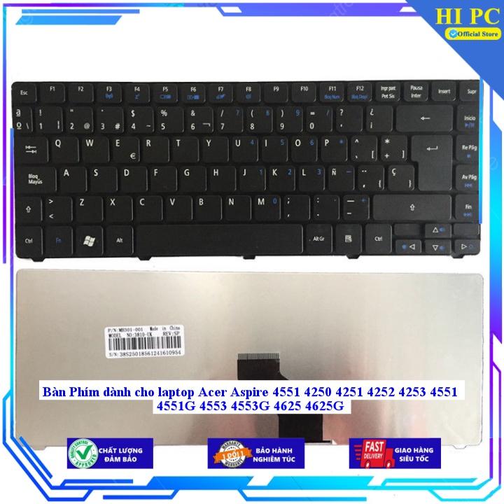 Bàn Phím dành cho laptop Acer Aspire 4551 4250 4251 4252 4253 4551 4551G 4553 4553G 4625 4625G - Hàng Nhập Khẩu