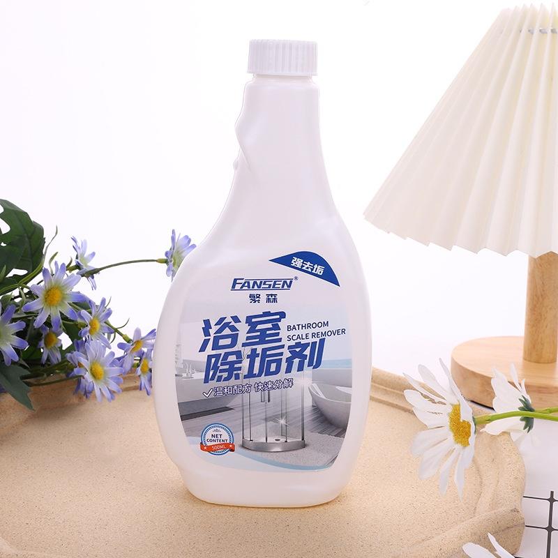 Chai Xịt Tẩy Cặn Bẩn Trên Bồn Rửa Sứ Gạch Men Vách Nhà Tắm Siêu Sạch Chai 500ml Hiệu Fansen