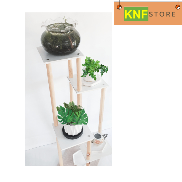 Kệ đặt cây cảnh,kệ gỗ trang trí cây bonsai trong phòng khách,phòng ngủ,góc nhà,mẫu mới 2023