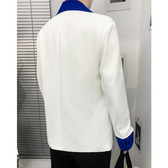 áo vết nam phối màu Hàn quốc, phom rộng siêu lạ và đẳng cấp, lãng tử và phong trần - N44