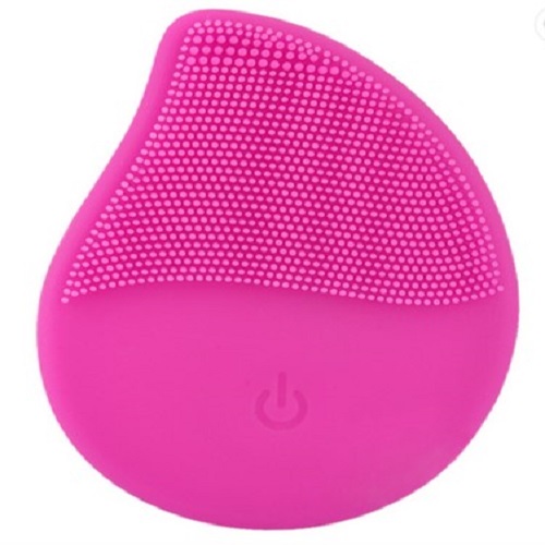 Máy Rửa Mặt Massage Da Mặt E-B01 Luxury Silicone Facial Cleansing Brush (Màu ngẫu nhiên) - Hàng Nhập Khẩu
