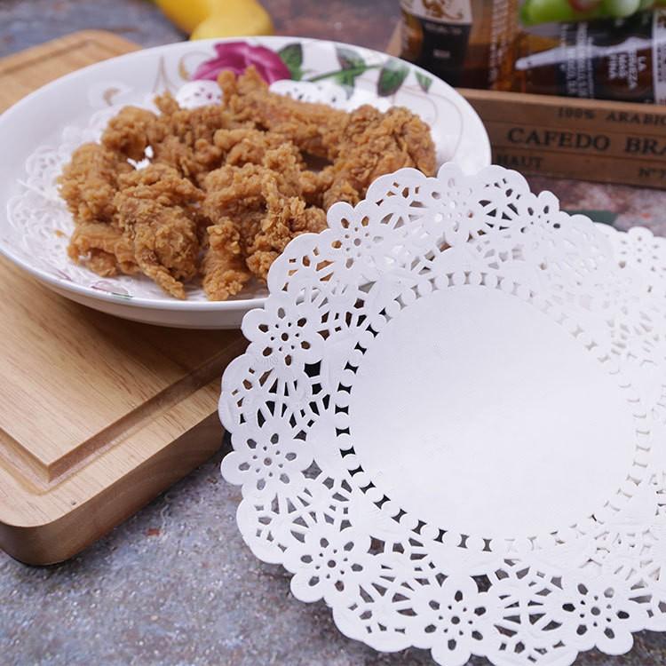 Giấy Nến Đục Lỗ, Giấy Nến Tròn Lót Xửng Hấp Bánh Bao, Nồi Chiên Không Dầu