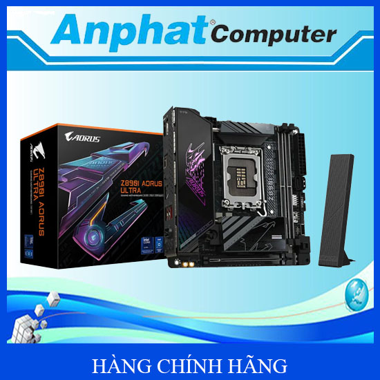 Bo mạch chủ Main Gigabyte Z890I AORUS ULTRA Socket LGA 1851 - Hàng chính hãng